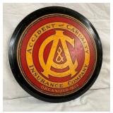 15 1/2" C&A INSURANCE WOODEN SIGN
