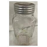UNUSUAL BLUE RIBBON COFFEE JAR