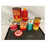 COLLECTION VARIOUS SHELL CANS