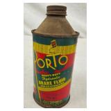 12OZ PORTO BRAKE FLUID CONE TOP CAN