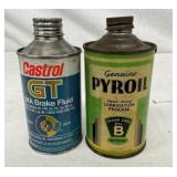 12OZ,16OZ CONE TOPS CASTROL,PYROIL