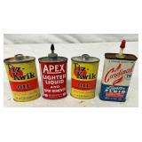 4OZ OILERS CARDINAL,TIZ KWIK,APEX