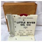 NOS LITTLE RIVER OIL CO. RAIN GAUGE