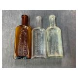 EARLY MEDICINE BOTTLES
