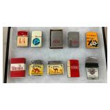 COLLECTION VARIOUS POCKET LIGHTERS