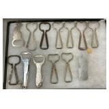COLLECTION EARLY BOTTLE OPENERS