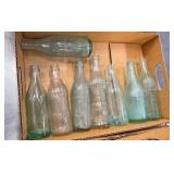 COLLECTION EARLY SODA BOTTLES