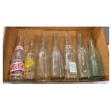COLLECTION EARLY SODA BOTTLES