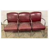 EARLY BARBER SHOP MID CENTURY CHAIRS