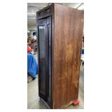 SIDE VIEW EARLY PHONE BOOTH