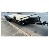 2024 22FT. QUALITY STEEL HYDRAULIC TILT