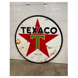 DSP 6FT. TEXACO STATION SIGN 