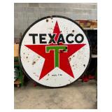 DSP 6FT. TEXACO STATION SIGN 