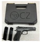 Lot# 260 - 322FP CZ 75 B 9mm Luger Pisto