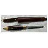 Lot# 182 - Morakniv Laminated Steel Knif