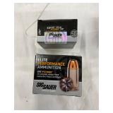 Lot# 28 - Two Boxes Of Sig Sauer Elite P