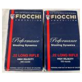 Lot# 133 - Fiocchi .22 Long Rifle High V
