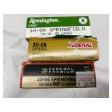 Lot# 156 - Lot of 60 Rounds of 30-06 Spr