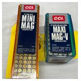 Lot# 157b - CCI 22 WMR Maxi-Mag and 22 L