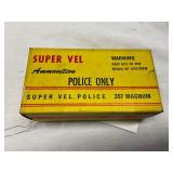 Lot# 159b - Super Vel Police .357 Magnum