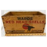 Lot# 222 - Wards Red Head Shells Wooden 