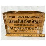 Lot# 229 - Western Cartridge Co. Wooden 