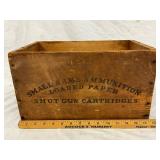 Lot# 233 - Wooden Ammunition Crate for 1