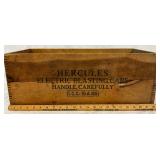 Lot# 236 - Hercules Powder Company Woode