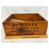 Lot# 238a - Hercules Powder Company Wood
