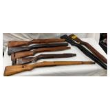 Lot# 465 - Lot of Seven Wooden and Polym