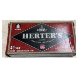 Lot# 484 - Herters Defense 40 S&W 180 Gr