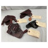 Lot# 514 - Set of 4 Wright Leather Works