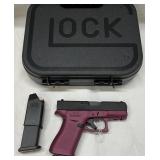 Lot# 355a - 434fp New in Box Glock 43X 9mm Black Cherry 