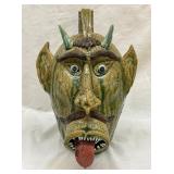 15" SIGNED ALBERT FACE JUG 