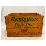 WOODEN REMINGTON 12GA. BOX