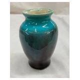 NICE POTTERY VASE W/ CHINESE BLUE GLAZE