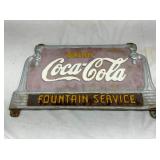 CAST DRINK COCA COLA SIGN 20X12