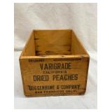 WOODEN 25PD DRIED FRUIT BOX