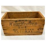 WOODEN KLIPPER WINSTON SALEM BOX