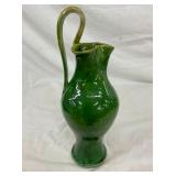 12" EARLY COLE POTTERY REBECCA PITCHER