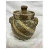 BB CRAIG SWIRL POTTERY JAR 7X7