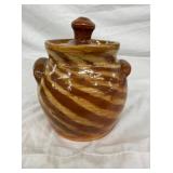 BB CRAIG SWIRL JAR W/ LID VALE NC