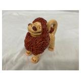SIGNED BILLY RAY HUSSEY POTTERY LION
