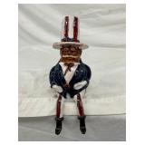 VICKY MILLER POTTERY UNCLE SAM