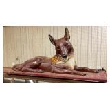 EARLY LG 3FT. ESSO DOG STORE DISPLAY