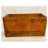 WOODEN EMMAST FOOD BOX 13X8