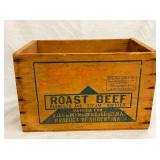 WOODEN LILLYS BOX 13X8