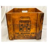 THE MURRAY CO. WOODEN BOX 18X12