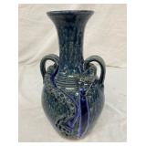 13" CHARLES LISK 2 HANDLE SNAKE JUG