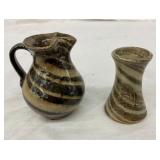 3" CHARLES LISK PITCHER AND TOOTHPICK